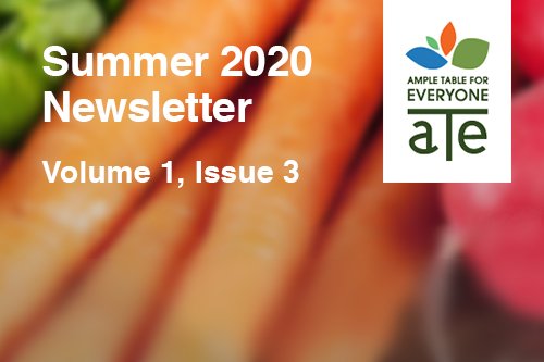 Summer 2020 Newsletter | Vol 1, Issue 3